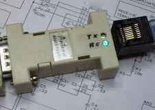 ANC-6185RL RS232-RS422/485 RJ-45 with LEDs